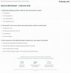 Quiz & Worksheet - Coercive Acts | Study.com