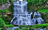 Cascading Waterfall Wallpapers - Wallpaper Cave