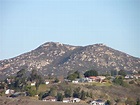 Poway, CA : The Twin Peaks as viewed from across the Poway Valley photo ...