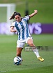 Romina Nunez of Argentina National Women's soccer team in action ...