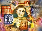 Anne Frank collage--love all the images of her life. | Anne frank ...