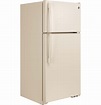 Best Buy: GE 14.6 Cu. Ft. Top-Freezer Refrigerator Bisque GTE15CTHRCC