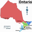 Ontario Regions Map • Mapsof.net