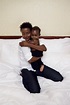 Waris Dirie and her son ...