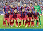 The Starting Team Of Steaua Bucharest Editorial Stock Image - Image ...