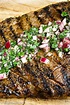 Flank Steak with Chimichurri Sauce Recipe - Sugar Spices Life