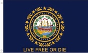 New Hampshire flags - Flag-Works Over America - Call 800-580-0009