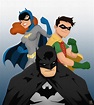 Batgirl and robin, Batman and superman, Batman the animated series