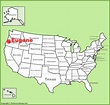 Eugene location on the U.S. Map - Ontheworldmap.com