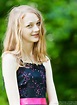 Photo of a 14-year-old blond girl photographed in June 2015, portrait 2/2