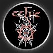 CELTIC FROST - Logo + Octagram Button-art#890