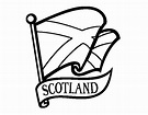Desenho de Bandeira da Escócia para Colorir - Colorir.com