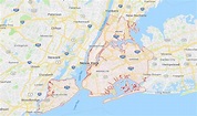 Mapa de Nova York - EUA Destinos