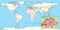 Where Is Switzerland On The World Map – Map Vector