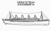 Dibujos de Titanic 6 para Colorear para Colorear, Pintar e Imprimir ...