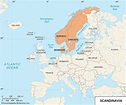 Where Is Scandinavia On The World Map - United States Map