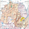 Mapa de Rutas y localidades de la Provincia de Jujuy - Argentina