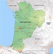 New Aquitaine Map