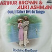 7" 1976 RARE IN VG+ ! ARTHUR BROWM & ALIKI ASHMAN : Ooh It Takes Two To ...