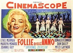 "Follie Dell'anno". Italian poster for the Marilyn Monroe movie "There ...