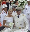 Charlene y Alberto de Mónaco tras su boda religiosa - Alberto de Mónaco ...