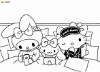 Dibujos de My Melody para colorear - AniYuki.com