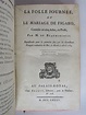 BEAUMARCHAIS : La Folle Journée ou le Mariage de Figaro - Edition ...