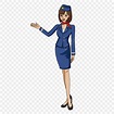 Flight Attendant Clipart PNG, Vector, PSD, and Clipart With Transparent ...