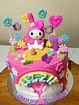Kittin's My Melody Cake My Melody Sanrio, Hello Kitty My Melody ...