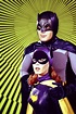 Adam West and Yvonne Craig in a promotional photo for the Batman TV ...