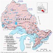 Map Of Ontario Canada Cities | secretmuseum