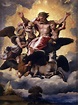RAFFAELLO Sanzio The Vision of Ezekiel 1518 Oil on wood, 40 x 30 cm ...