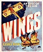 Wings Movie Poster | Movie posters vintage, Movie posters, Classic ...