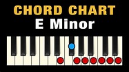 Chords in E Minor (Free Chart) – Professional Composers