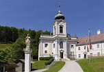 Austria, Lower Austria, Gutenstein, pilgrimage church Mariahilfberg ...