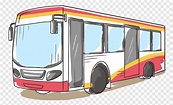 Ônibus Dos Desenhos Animados, Cartoon Bus, Personagem de desenho ...