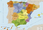 Mapa de España, ¡todos los mapas de España para imprimir! | Pequeocio.com
