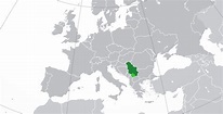 ﻿Mapa de Serbia﻿, donde está, queda, país, encuentra, localización ...