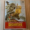 Póster la batalla de los simios gigantes poster - Vendido en Subasta ...