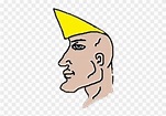 Clip Art Royalty Free Download Chad Discord Emoji Use - Chad Meme Head ...