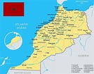 Mapa de Marruecos - datos interesantes e información sobre el país