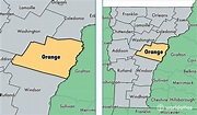 Orange County, Vermont / Map of Orange County, VT / Where is Orange County?