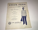 Vintage Rudy Vallee ORIGINAL 1930 University of Maine Stein Song Sheet ...