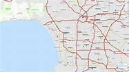 inglewood California Map - United States