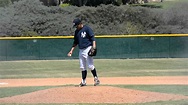 Aaron Dominguez pitching for NY Yankees scout team - YouTube