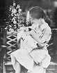 Anne Morrow Lindbergh Holding Her Son Photograph by Bettmann - Fine Art ...