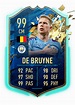 De Bruyne TOTSSF Card (From EA Live Stream) : r/EASportsFC