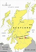 Edinburgh Scotland map - Map of Edinburgh Scotland (Scotland - UK)