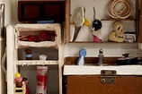Jeffrey Dahmer's cupboard+fridge