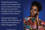 Top 30 quotes of CHIMAMANDA NGOZI ADICHIE famous quotes and sayings ...